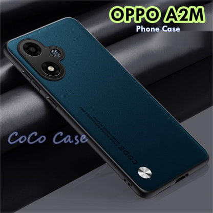 For OPPO A2M Cover Silicone Professional Full Case Classic Simple Solid Color Phone Case Cover sweatproof