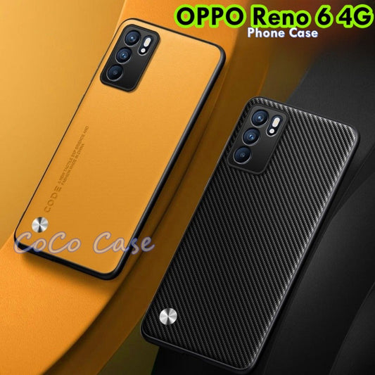 For OPPO Reno 6 4G Cover Silicone Professional Full Case Classic Simple Solid Color Phone Case Cover sweatproof