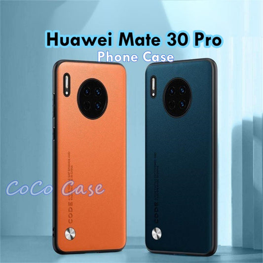 For Huawei Mate 30 Pro Cover Silicone Professional Full Case Classic Simple Solid Color Phone Case Cover sweatproof