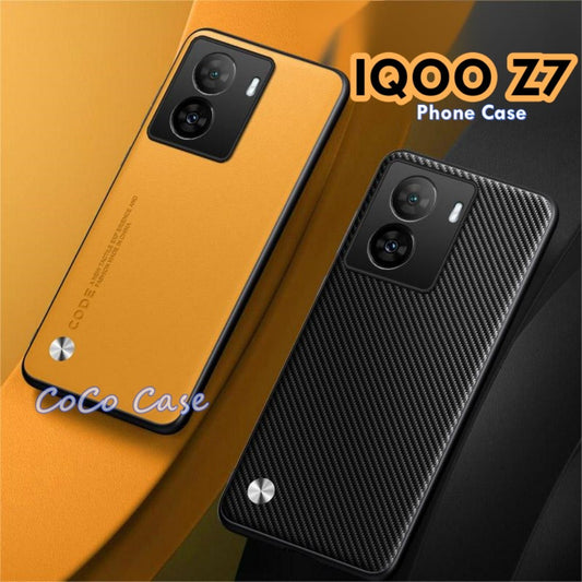 For IQOO Z7 Cover Silicone Professional Full Case Classic Simple Solid Color Phone Case Cover sweatproof