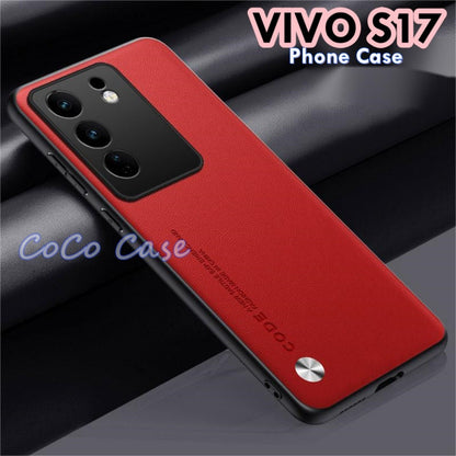 For VIVO S17 Cover Silicone Professional Full Case Classic Simple Solid Color Phone Case Cover sweatproof