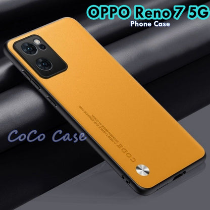 For OPPO Reno 7 5G Cover Silicone Professional Full Case Classic Simple Solid Color Phone Case Cover sweatproof