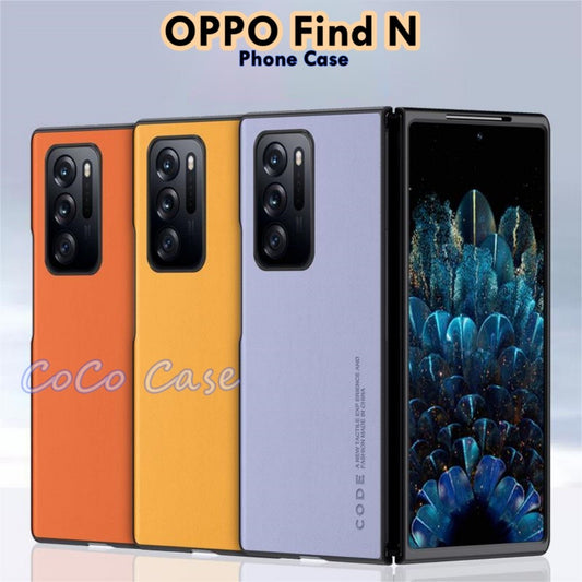 For OPPO Find N Cover Silicone Professional Full Case Classic Simple Solid Color Phone Case Cover sweatproof