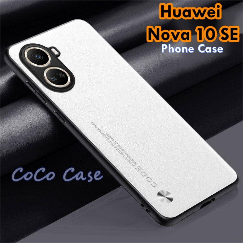 For Huawei Nova 10 SE Cover Silicone Professional Full Case Classic Simple Solid Color Phone Case Cover sweatproof