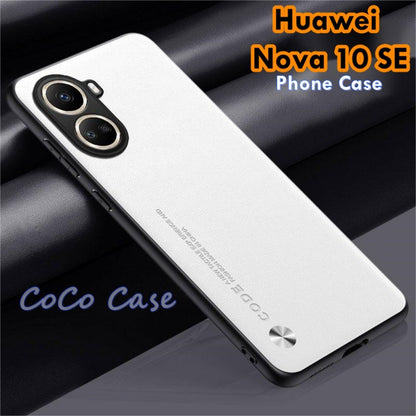 For Huawei Nova 10 SE Cover Silicone Professional Full Case Classic Simple Solid Color Phone Case Cover sweatproof