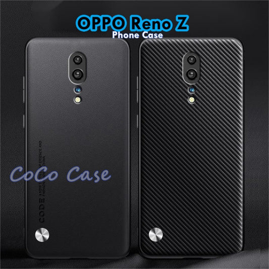 For OPPO Reno Z Cover Silicone Professional Full Case Classic Simple Solid Color Phone Case Cover sweatproof