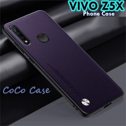 For VIVO Z5X Cover Silicone Professional Full Case Classic Simple Solid Color Phone Case Cover sweatproof