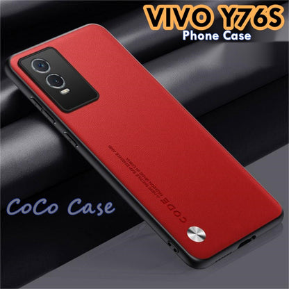 For VIVO Y76S Cover Silicone Professional Full Case Classic Simple Solid Color Phone Case Cover sweatproof
