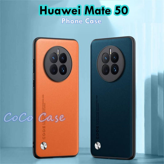 For Huawei Mate 50 Cover Silicone Professional Full Case Classic Simple Solid Color Phone Case Cover sweatproof