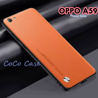 For OPPO A59 Cover Silicone Professional Full Case Classic Simple Solid Color Phone Case Cover sweatproof
