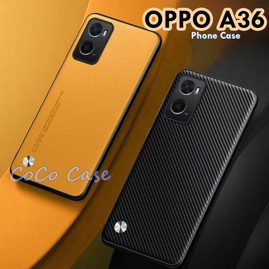 For OPPO A36 Cover Silicone Professional Full Case Classic Simple Solid Color Phone Case Cover sweatproof