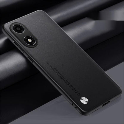 For OPPO A2X Cover Silicone Professional Full Case Classic Simple Solid Color Phone Case Cover sweatproof