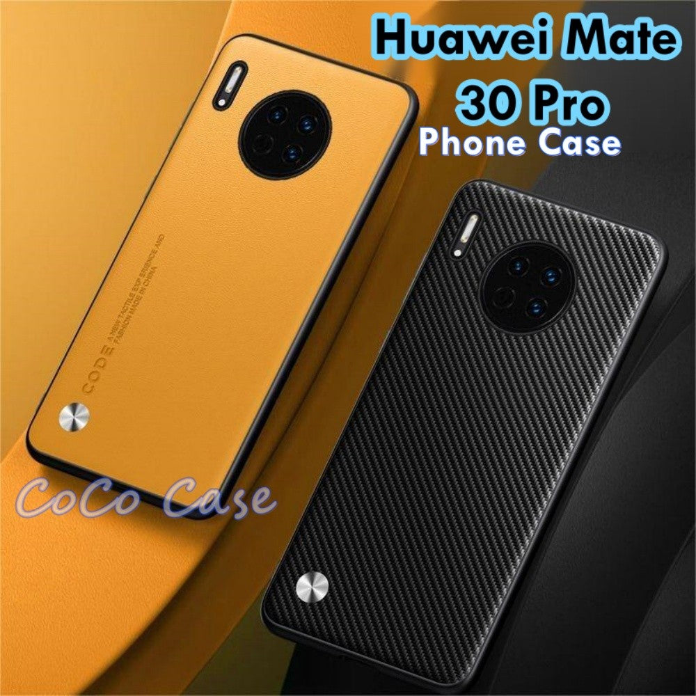 For Huawei Mate 30 Pro Cover Silicone Professional Full Case Classic Simple Solid Color Phone Case Cover sweatproof