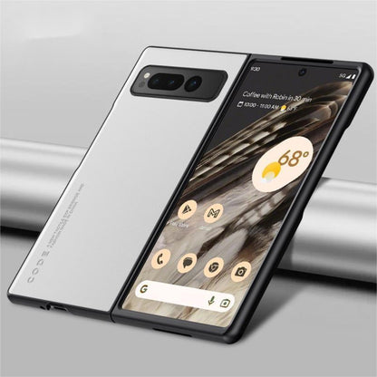 For Google Pixel Fold Cover Silicone Professional Full Case Classic Simple Solid Color Phone Case Cover sweatproof