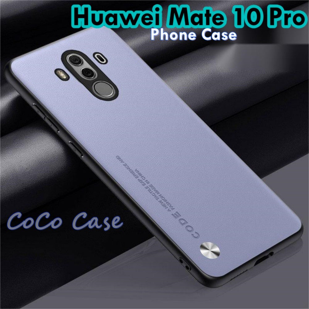 For Huawei Mate 10 Pro Cover Silicone Professional Full Case Classic Simple Solid Color Phone Case Cover sweatproof