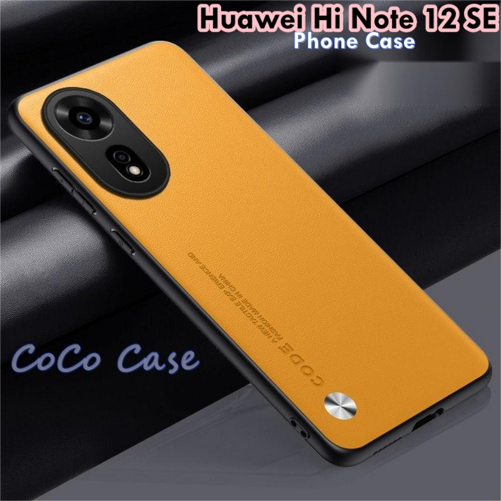 For Huawei Hi Note 12 SE Cover Silicone Professional Full Case Classic Simple Solid Color Phone Case Cover sweatproof