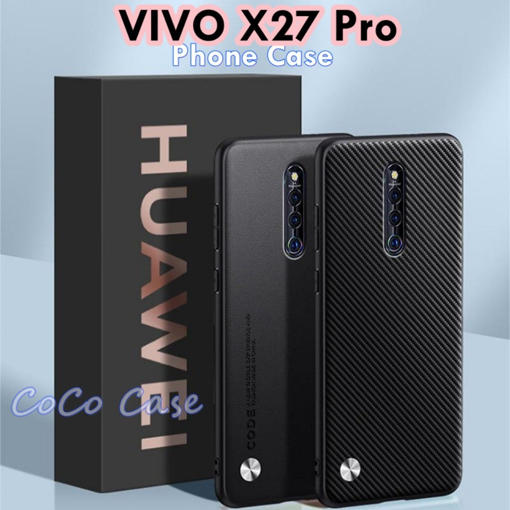 For VIVO X27 Pro Cover Silicone Professional Full Case Classic Simple Solid Color Phone Case Cover sweatproof