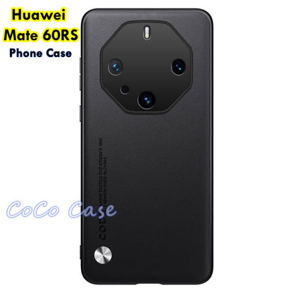 For Huawei Mate 60RS Cover Silicone Professional Full Case Classic Simple Solid Color Phone Case Cover sweatproof