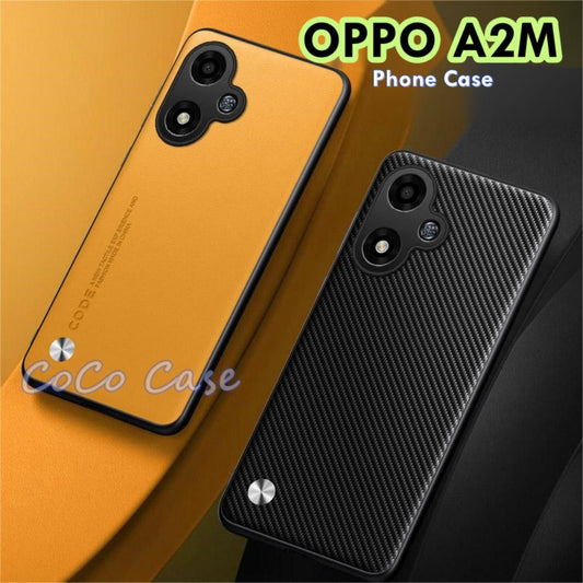 For OPPO A2M Cover Silicone Professional Full Case Classic Simple Solid Color Phone Case Cover sweatproof