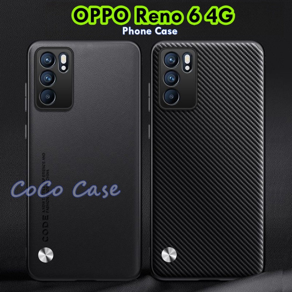 For OPPO Reno 6 4G Cover Silicone Professional Full Case Classic Simple Solid Color Phone Case Cover sweatproof