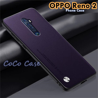 For OPPO Reno 2 Cover Silicone Professional Full Case Classic Simple Solid Color Phone Case Cover sweatproof