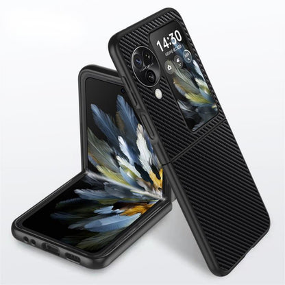 For OPPO Find N3 Flip Cover Silicone Professional Full Case Classic Simple Solid Color Phone Case Cover sweatproof
