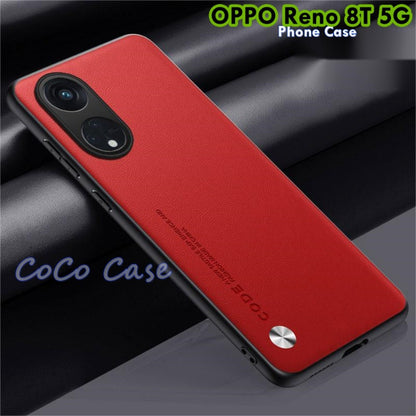 For OPPO Reno 8T 5G Cover Silicone Professional Full Case Classic Simple Solid Color Phone Case Cover sweatproof