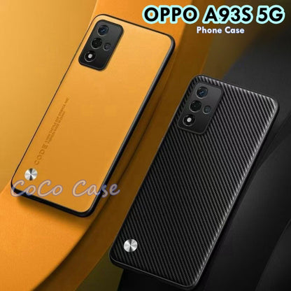 For OPPO A93S 5G Cover Silicone Professional Full Case Classic Simple Solid Color Phone Case Cover sweatproof