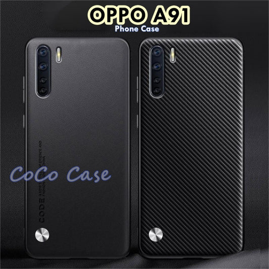 For OPPO A91 Cover Silicone Professional Full Case Classic Simple Solid Color Phone Case Cover sweatproof