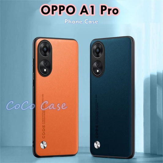 For OPPO A1 Pro Cover Silicone Professional Full Case Classic Simple Solid Color Phone Case Cover sweatproof
