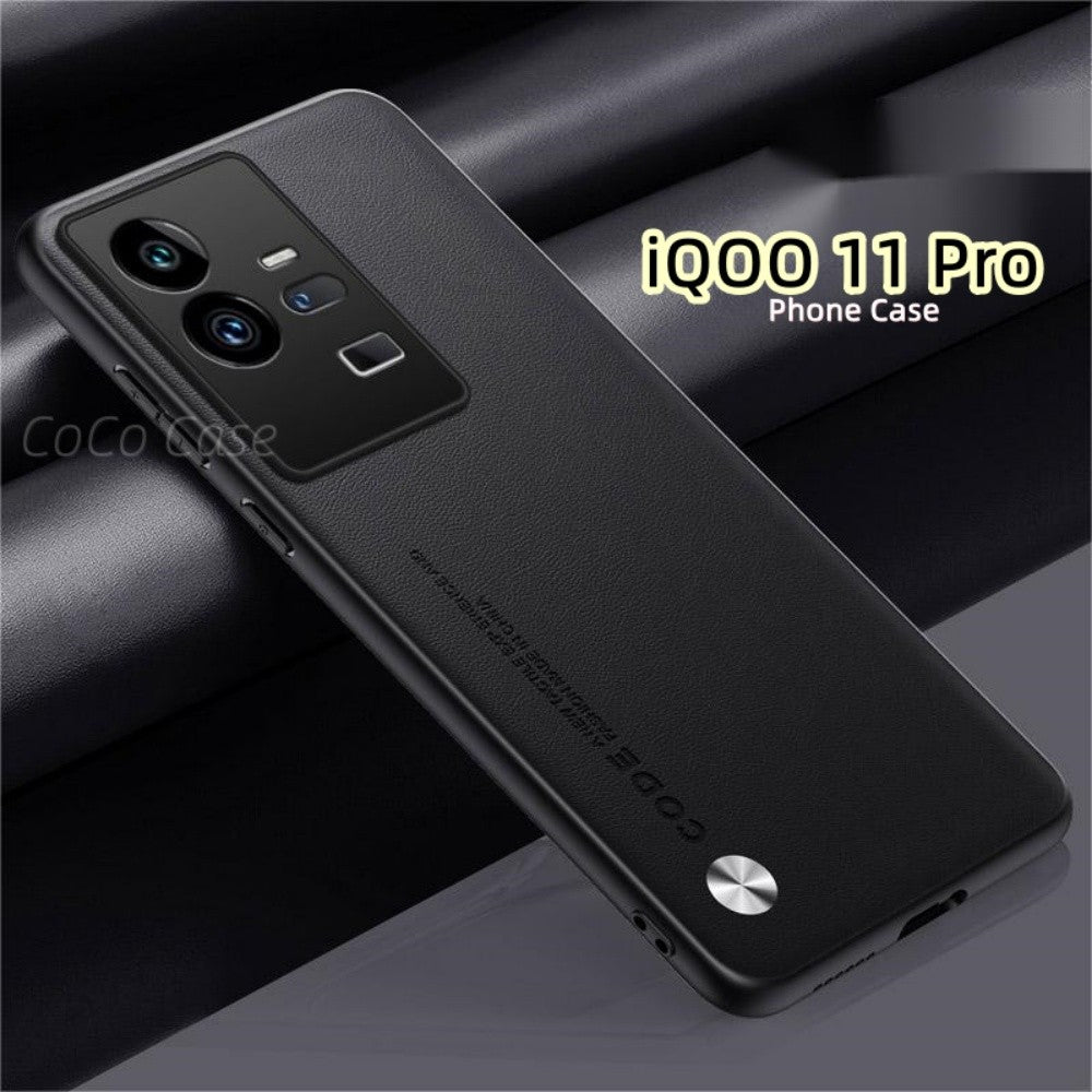For iQOO 11 Pro Cover Silicone Professional Full Case Classic Simple Solid Color Phone Case Cover sweatproof