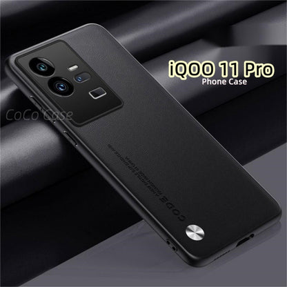 For iQOO 11 Pro Cover Silicone Professional Full Case Classic Simple Solid Color Phone Case Cover sweatproof