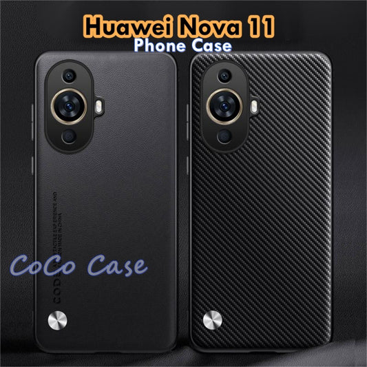 For Huawei Nova 11 Cover Silicone Professional Full Case Classic Simple Solid Color Phone Case Cover sweatproof