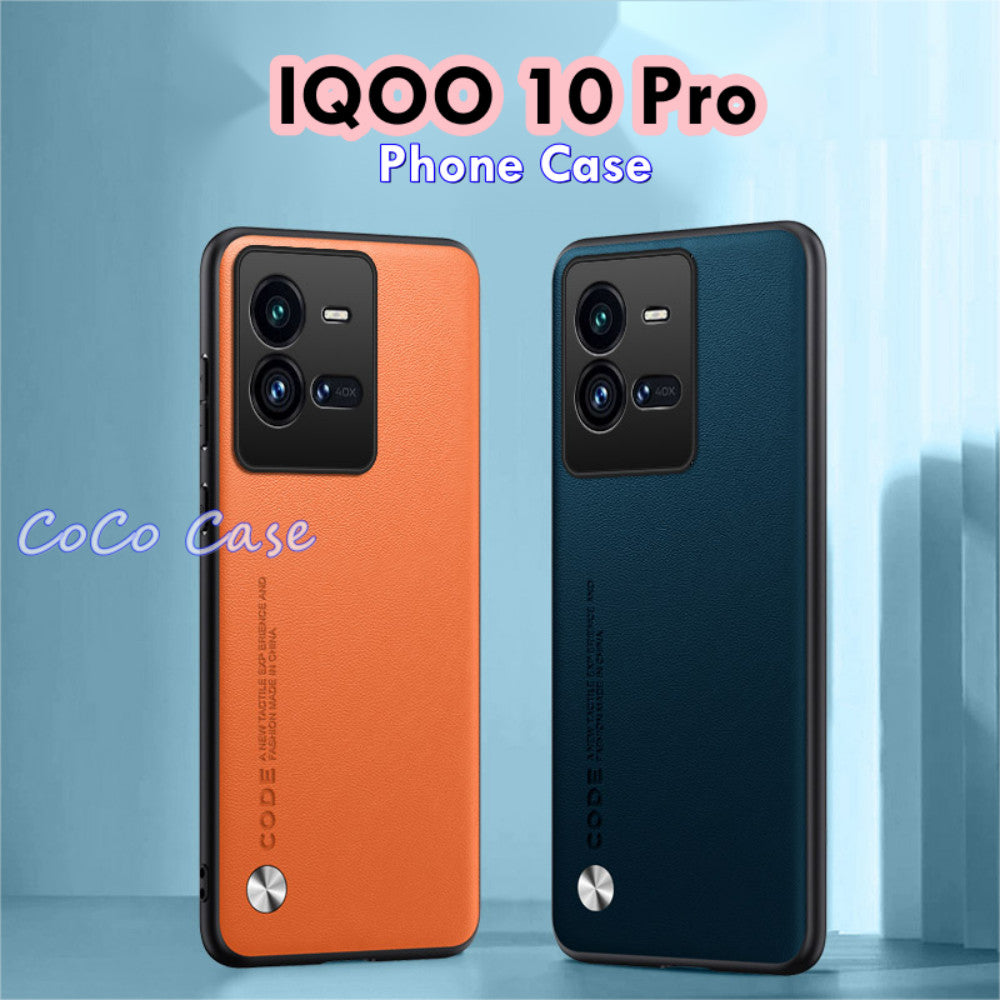 For IQOO 10 Pro Cover Silicone Professional Full Case Classic Simple Solid Color Phone Case Cover sweatproof