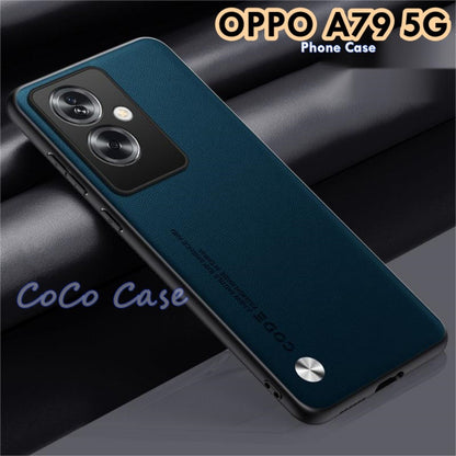For OPPO A79 5G Cover Silicone Professional Full Case Classic Simple Solid Color Phone Case Cover sweatproof