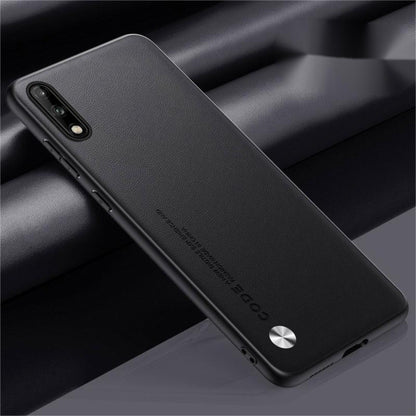 For Huawei Enjoy 10 Cover Silicone Professional Full Case Classic Simple Solid Color Phone Case Cover sweatproof