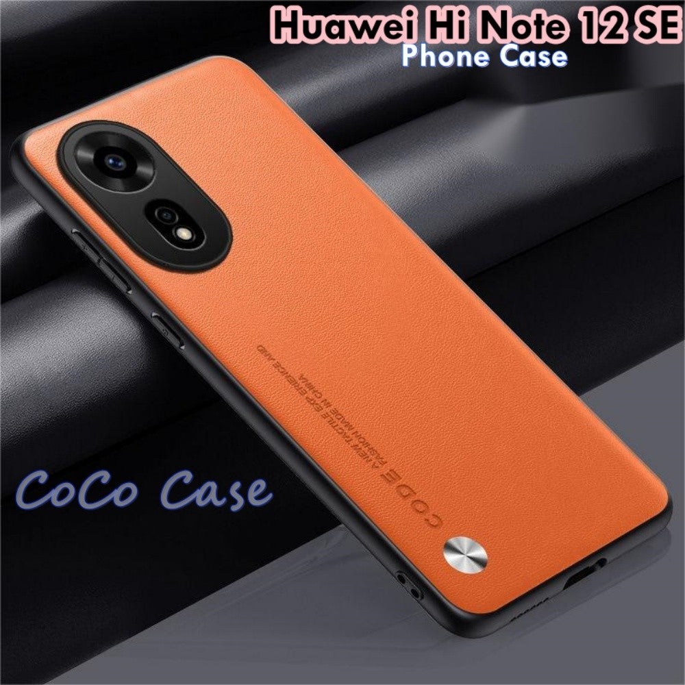 For Huawei Hi Note 12 SE Cover Silicone Professional Full Case Classic Simple Solid Color Phone Case Cover sweatproof
