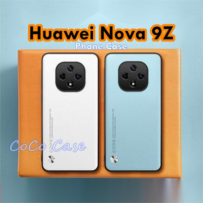 For Huawei Nova 9Z Cover Silicone Professional Full Case Classic Simple Solid Color Phone Case Cover sweatproof