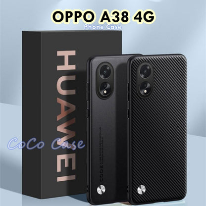 For OPPO A38 4G Cover Silicone Professional Full Case Classic Simple Solid Color Phone Case Cover sweatproof