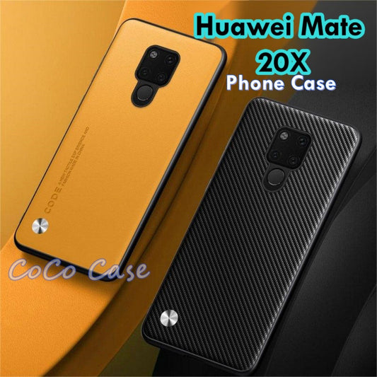 For Huawei Mate 20X Cover Silicone Professional Full Case Classic Simple Solid Color Phone Case Cover sweatproof