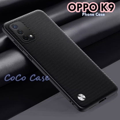 For OPPO K9 Cover Silicone Professional Full Case Classic Simple Solid Color Phone Case Cover sweatproof