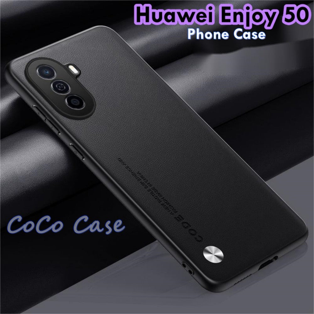 For Huawei Enjoy 50 Cover Silicone Professional Full Case Classic Simple Solid Color Phone Case Cover sweatproof