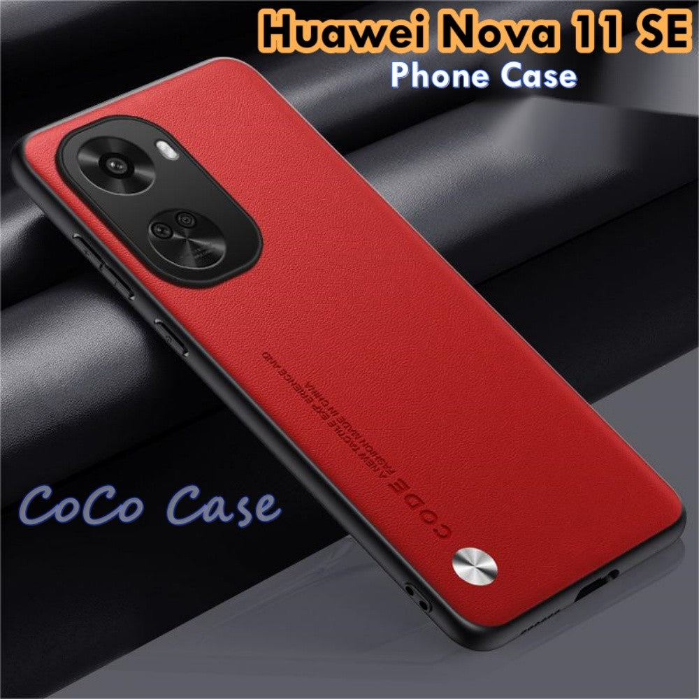 For Huawei Nova 11 SE Cover Silicone Professional Full Case Classic Simple Solid Color Phone Case Cover sweatproof