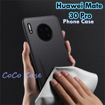 For Huawei Mate 30 Pro Cover Silicone Professional Full Case Classic Simple Solid Color Phone Case Cover sweatproof