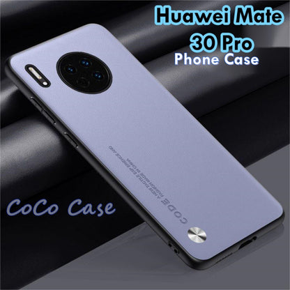 For Huawei Mate 30 Pro Cover Silicone Professional Full Case Classic Simple Solid Color Phone Case Cover sweatproof