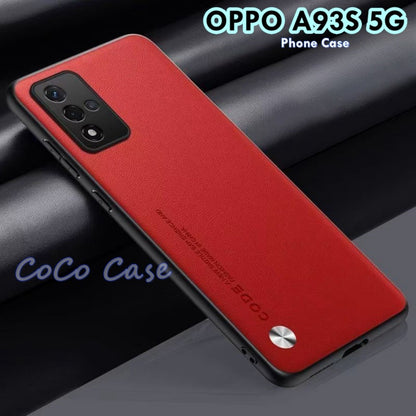 For OPPO A93S 5G Cover Silicone Professional Full Case Classic Simple Solid Color Phone Case Cover sweatproof