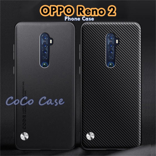 For OPPO Reno 2 Cover Silicone Professional Full Case Classic Simple Solid Color Phone Case Cover sweatproof