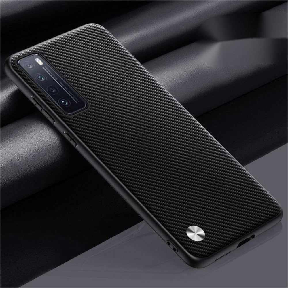 For Huawei Nova 7 Cover Silicone Professional Full Case Classic Simple Solid Color Phone Case Cover sweatproof
