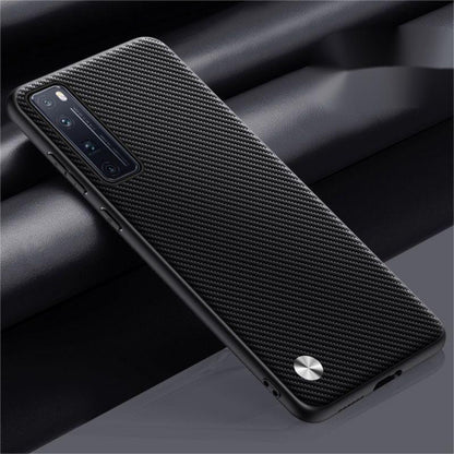 For Huawei Nova 7 Pro Cover Silicone Professional Full Case Classic Simple Solid Color Phone Case Cover sweatproof