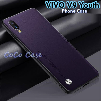 For  VIVO V9 Youth Cover Silicone Professional Full Case Classic Simple Solid Color Phone Case Cover sweatproof